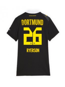 Ženski Nogometna dresi replika Borussia Dortmund Julian Ryerson #26 Gostujoči 2026-27 Kratek rokav